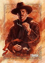 There are lines in cinema history that remain forever etched in the minds of moviegoers. The '90s, in particular, were full of badass moments spoken from megastars, like Arnold Schwarzenegger's ''Hasta la vista, baby'' from Terminator 2: Judgment Day to Keanu Reeves' ''What do you do? What do you do?'' from Speed. But then there's the low-key simplicity of Val Kilmer's dangerous charm when his depiction of the tuberculosis-ridden Doc Holliday in Tombstone speaks the immortal line ''I'm your huckleberry''.